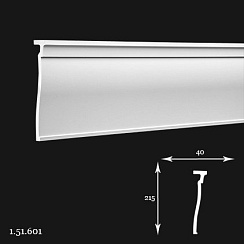 МОЛДИНГ ГИБКИЙ 1.51.601  ЕВРОПЛАСТ