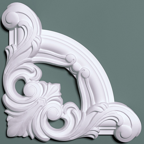 Декоративный угол к молдингу М12У3 накладной