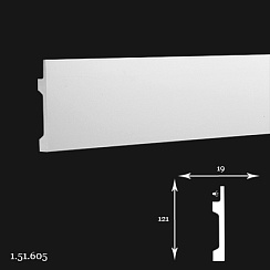МОЛДИНГ ГИБКИЙ 1.51.605  ЕВРОПЛАСТ